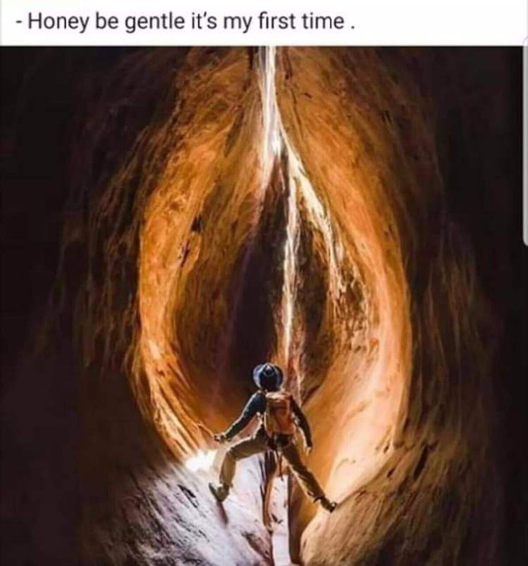 You ever step into something for the first time and need some serious gentle vibes? "Honey be gentle it's my first time." #awkward.