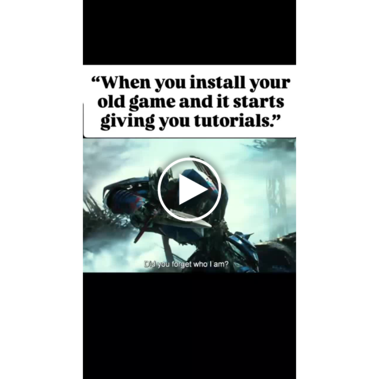 When you install your old game and it starts giving you tutorials: "Did you forget who I am?" #gamer #nostalgia #lol.
