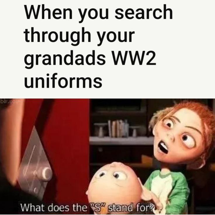When you search through your grandad's WW2 uniforms: "What does the 'S' stand for?" Me: uhhhh... #awkward #familyreunion.