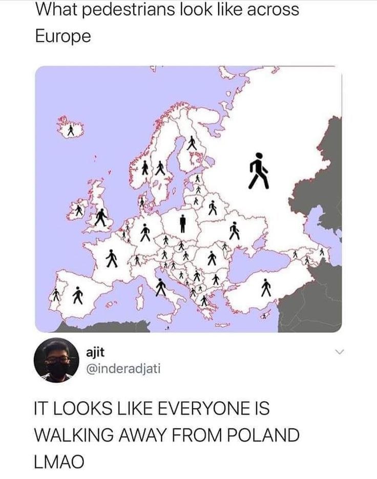 When Europe literally just gets up and leaves Poland 😂 “IT LOOKS LIKE EVERYONE IS WALKING AWAY FROM POLAND LMAO.” #europe #lol.