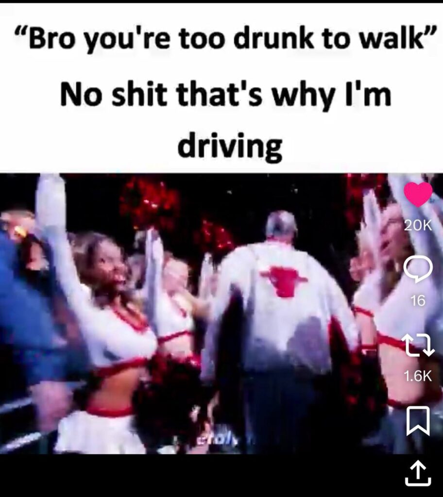 Bro you're too drunk to walk." "No shit that's why I'm driving." 😂 When you know your limits. #meme #party #bull.