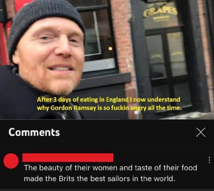 After 3 days eating in England I get why Gordon Ramsay is so angry 😂 British food struggle is real #relatable #meme.