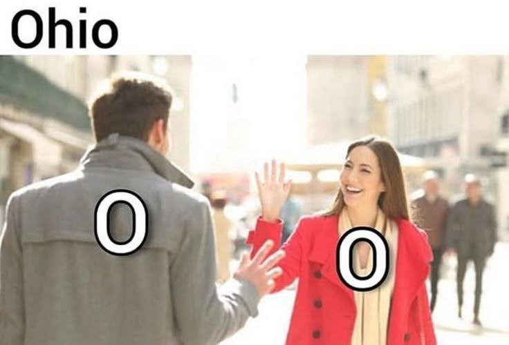 Ohio just doubling the fun! When you and your friend bring the extra "O" energy. #Ohio #DoubleTrouble #LOL.