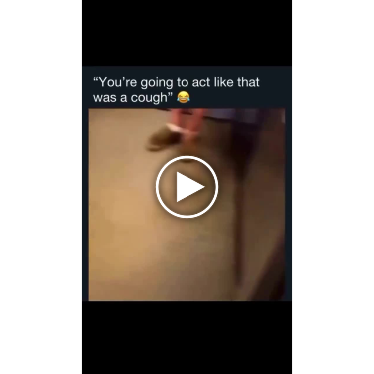 You're going to act like that was a cough 😂 Admit it, we’ve all been there. #awkward #lol.