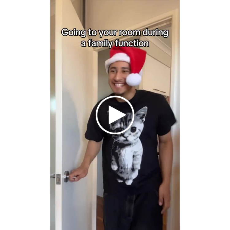 Going to your room during a family function like: peace out fam! 😂 #FamilyDrama #Introvert #Escape.