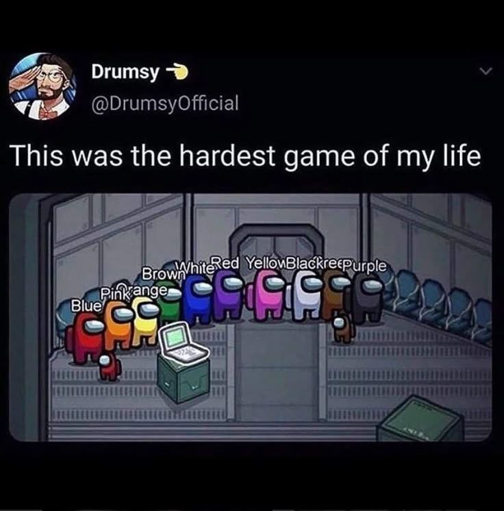 When Among Us turns into extreme mental gymnastics: “This was the hardest game of my life.” #sus #gamer #AmongUs.