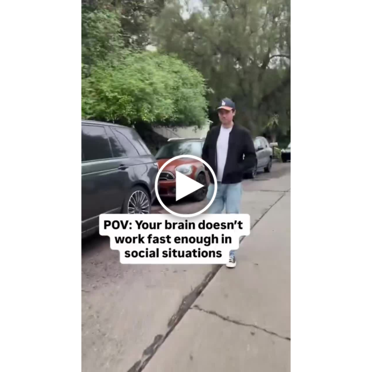 POV: Your brain doesn't work fast enough in social situations. Every convo just a loading screen 😂 #meme #awkward #truth.