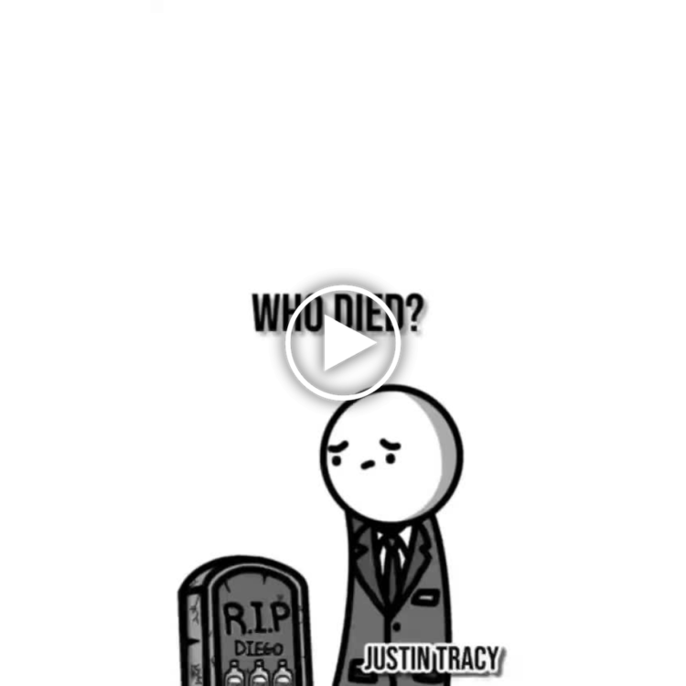 WHO DIED? When you’re still asking, but it’s clearly R.I.P Diego and JUSTIN TRACY is right there. #meme #LOL.