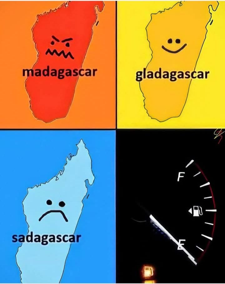 When you’re madagascar, gladagascar, sadagascar, but today… you’re just outagascar. #MondayMood #exhausted.