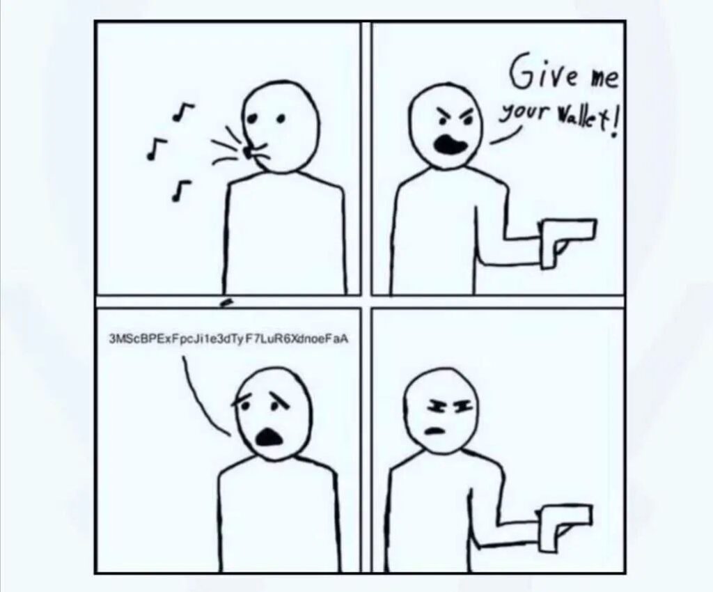 You’re just vibing then someone pulls up like “Give me your wallet!” Suddenly your brain serves random thoughts and they get confused. #relatable.