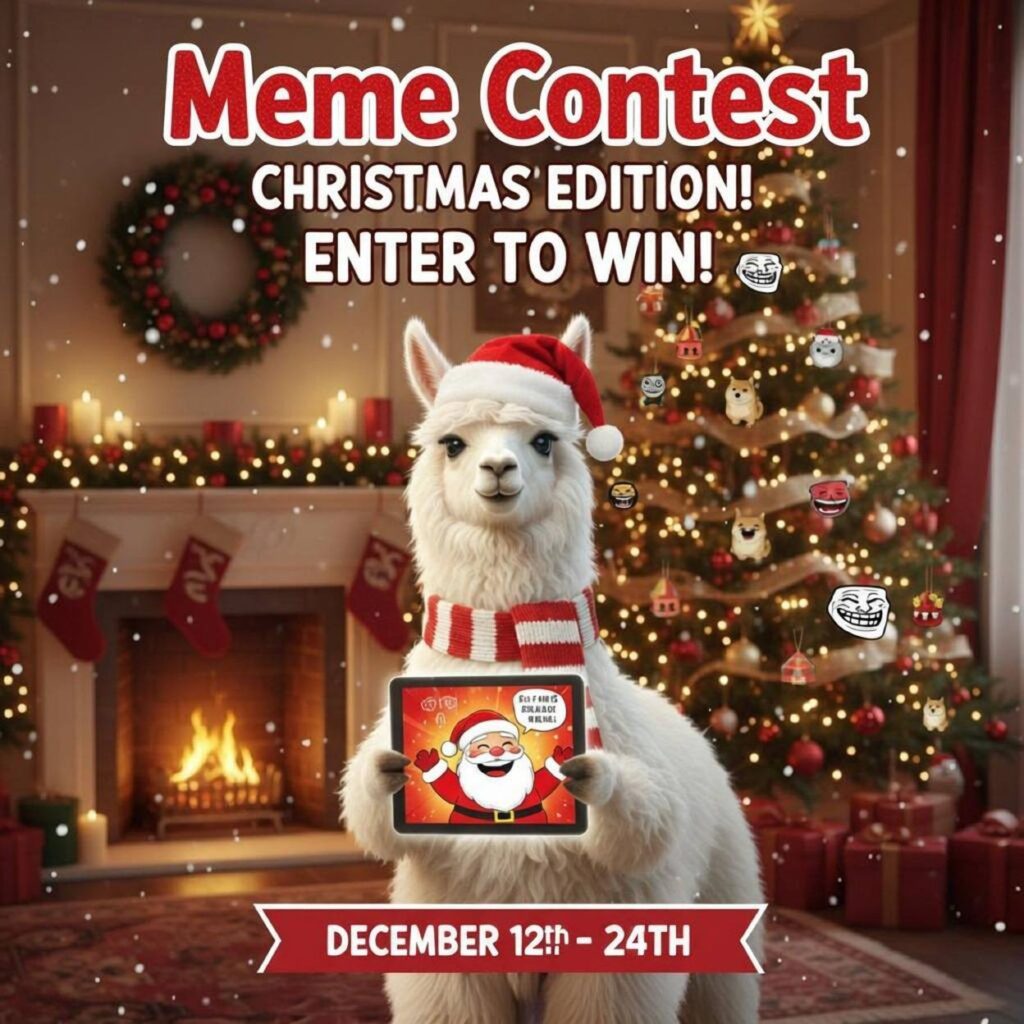 Meme Contest Christmas Edition! Enter to win! December 12th - 24th. Time to get jolly and share those Santa memes! #Christmas #LOL.