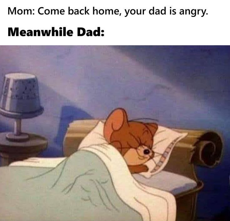 Mom: Come back home, your dad is angry. Meanwhile Dad: Bro’s just living his best life in dreamland 😂 #dadlife #chill #funny.