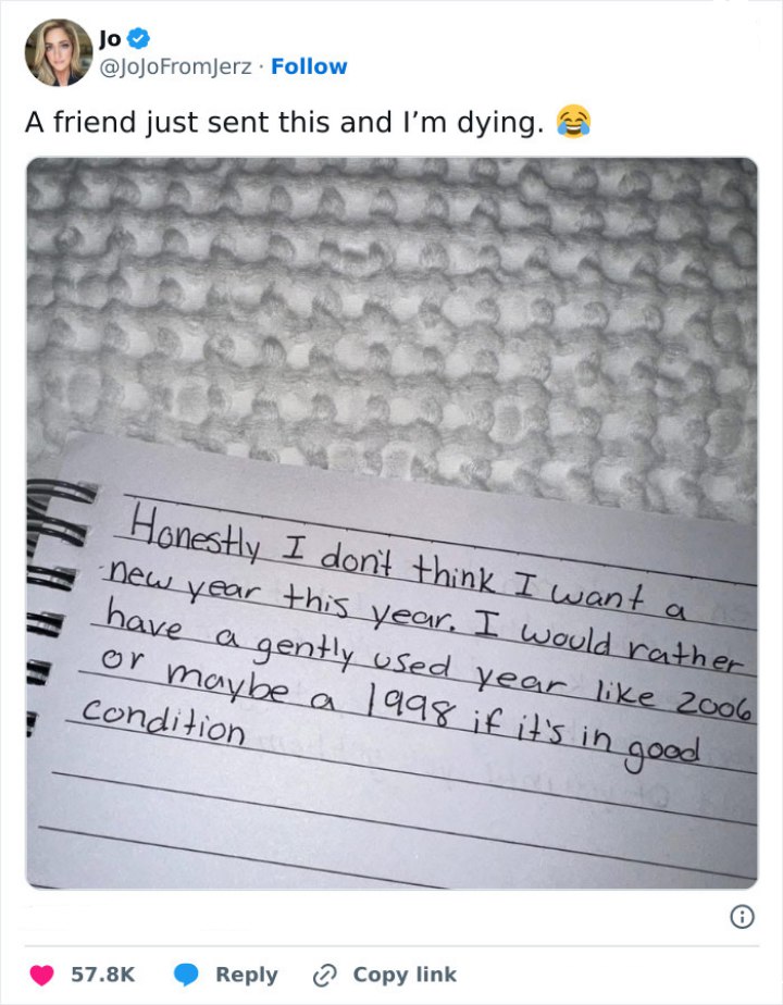 Don’t want a new year, just give me a gently used 2006 or 1998 😂. Friend sent this, I’m dead! #nostalgia #throwback.