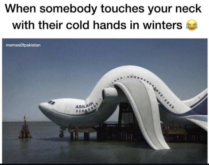 When somebody touches your neck with their cold hands in winters 😂 That reaction is real! #winter #lol #funny.