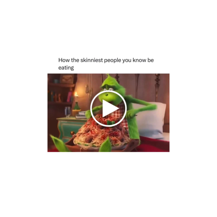 How the skinniest people you know be eating. But where does it go tho? Asking for a friend 😂🍝 #relatable #meme #funny.