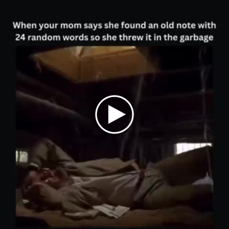 When your mom says she found an old note with 24 random words so she threw it in the garbage. #crypto #momlogic #pain.