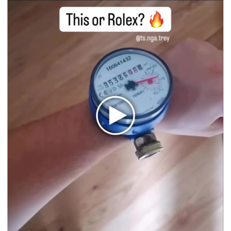 When you wanna flex but your budget screams utility 😂 This or Rolex? 🔥 #flex #broke #priorities.