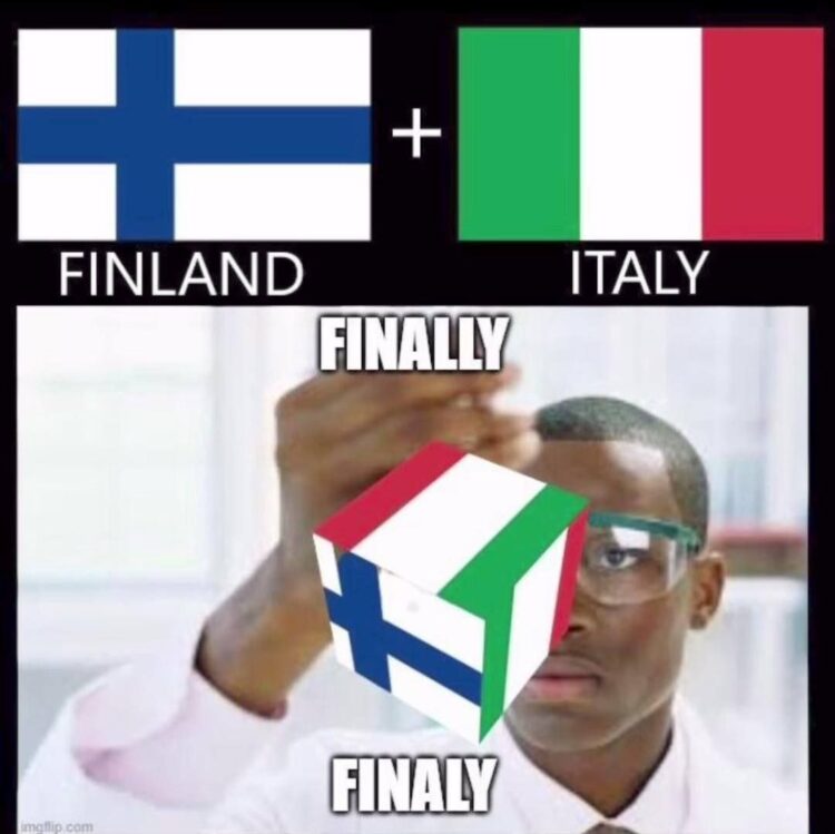 When you mix Finland 🇫🇮 + Italy 🇮🇹 and unleash your inner meme scientist: FINALLY FINLAY. #meme #geography #funny.