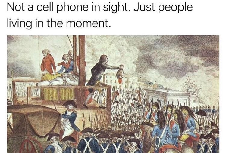 Not a cell phone in sight. Just people living in the moment. Simpler times, right? 😂 #history #throwback #vibes.