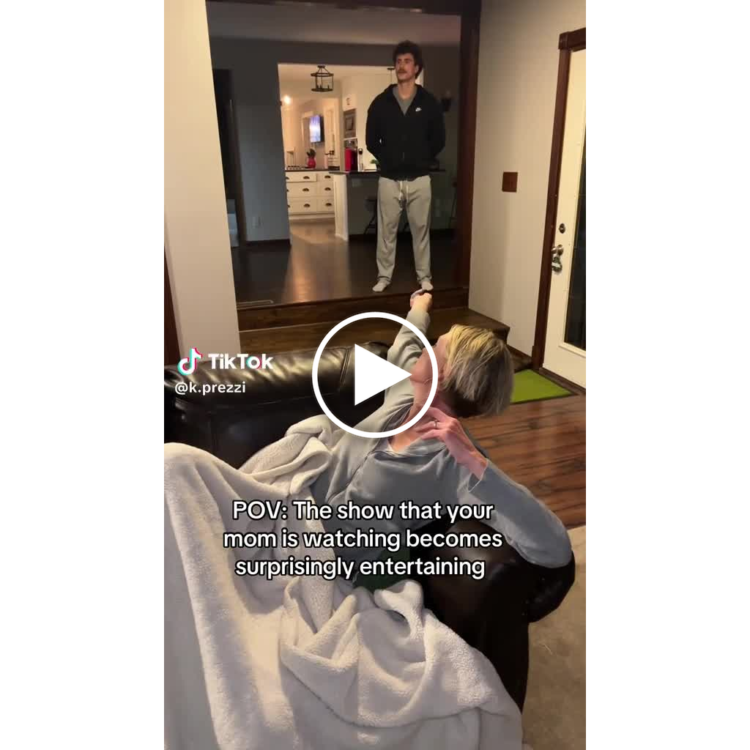 POV: The show that your mom is watching becomes surprisingly entertaining. When you realize she's onto something 🛋️😂 #POV #mom.