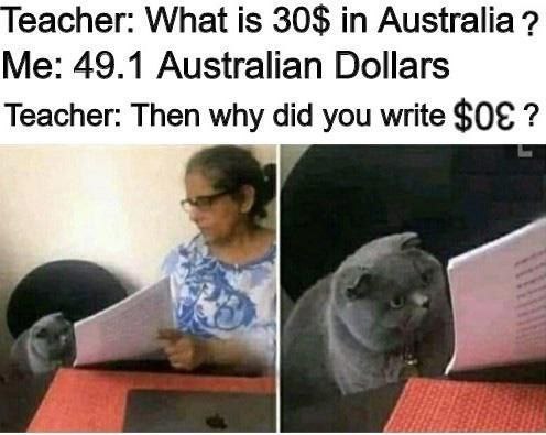 When currency conversion gets wild and you write $0E instead of a dollar amount. Finance hackers unite! #meme #fail.