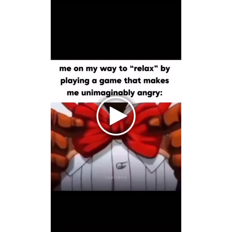 Me on my way to 'relax' by playing a game that makes me unimaginably angry: #gamerlife #irony #whyamIlikethis.