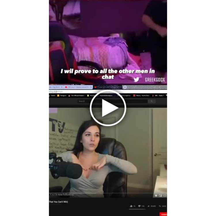 You vs. your streamer crush when you say “I will prove to all the other men in chat.” #fail #streamlife #awkward.