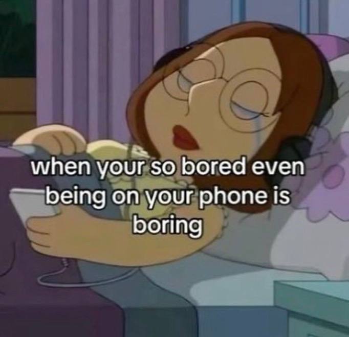 When your so bored even being on your phone is boring. You ever reach this level? #boredom #sleep.
