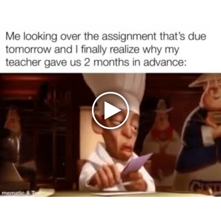 Me staring at tomorrow’s assignment like "Ah, so THAT’S why we got 2 months." #procrastination #school #relatable #oops.