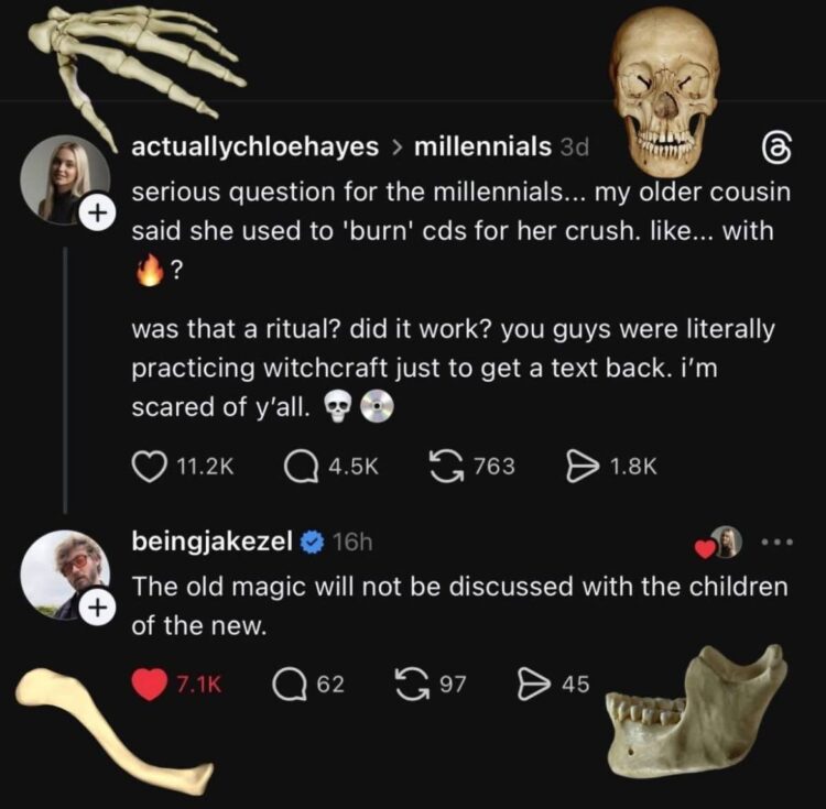 When you burned CDs for your crush and now all you burn is dinner. 💀😵 #CDs #Crushes #Adulting.