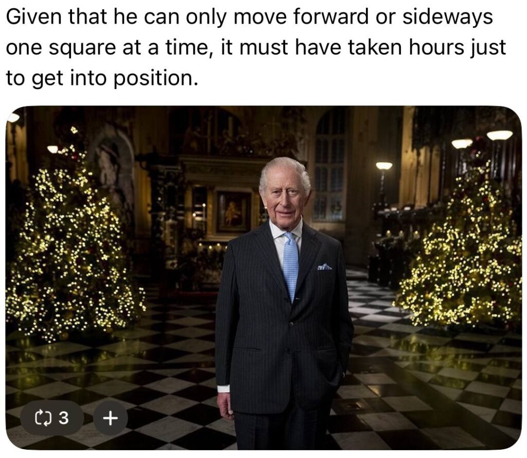 When you dress fancy but still only move one square at a time. #ChessLife #Mood.