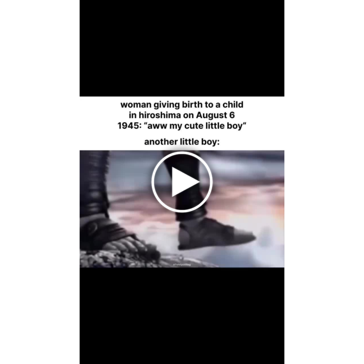 You really thought August 6, 1945 in Hiroshima was just a regular Monday... #history #boom.