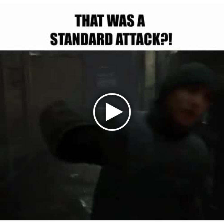 You know it’s bad when you hit someone with “THAT WAS A STANDARD ATTACK?!” 😂 #gaming #fail.