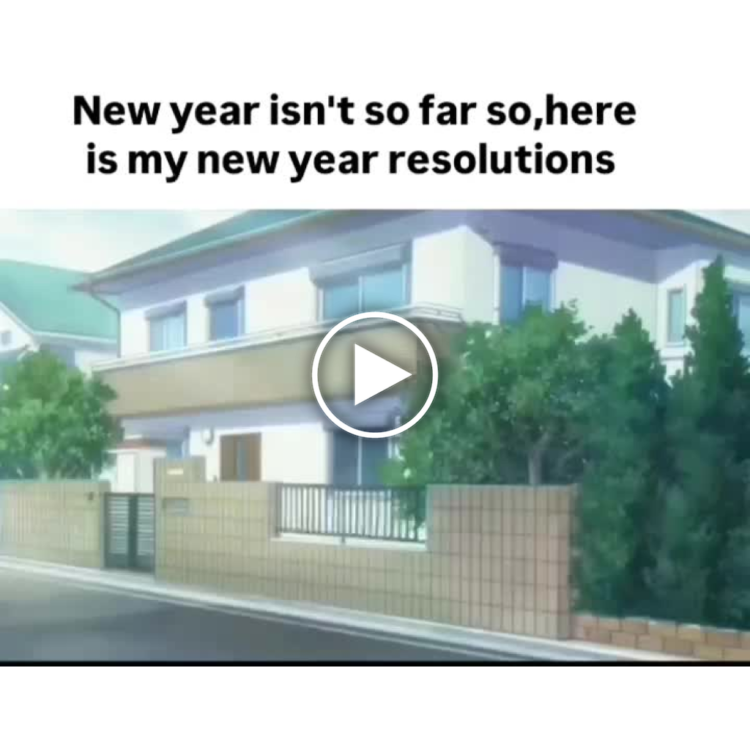 New year isn't so far so, here is my new year resolutions: hitting play on doing absolutely nothing at home 😂 #Goals #Procrastination.
