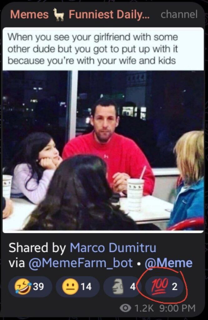 When you spot your girl with a new guy but stick around 'cause you’ve bonded with her kids. #DadLevelUp #MemeLife.