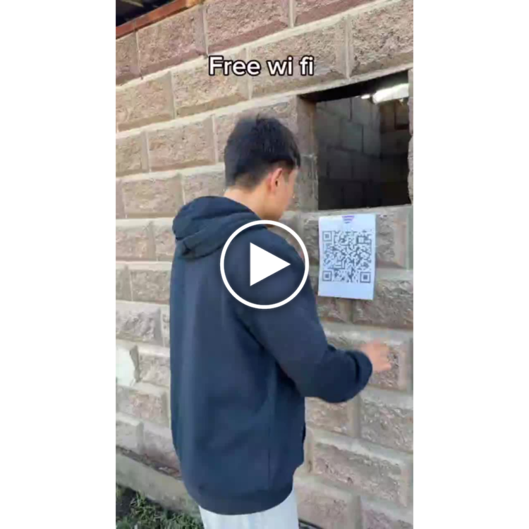 “Free wi fi” but you might be scanning into a hacker's lair. Trust issues level: brick wall. #wifi #hackerman.