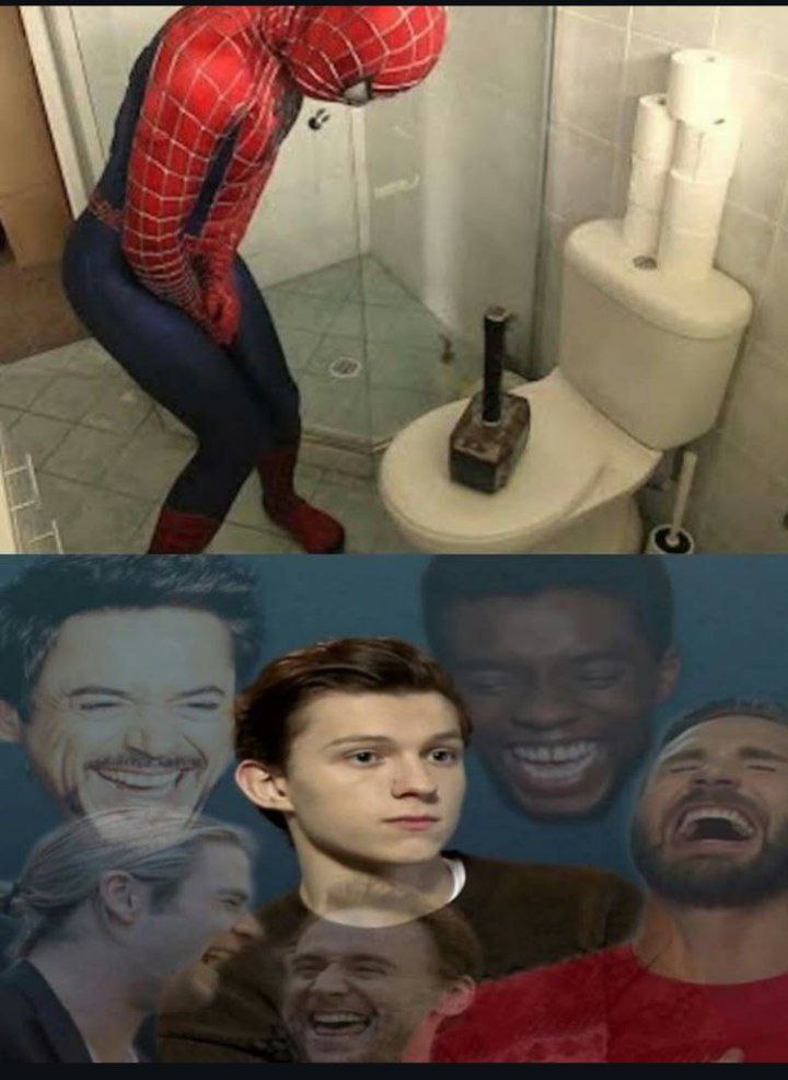 When life hands you Thor’s hammer on the lid and your friends just laugh. You know the struggle. #Marvel #Mood.