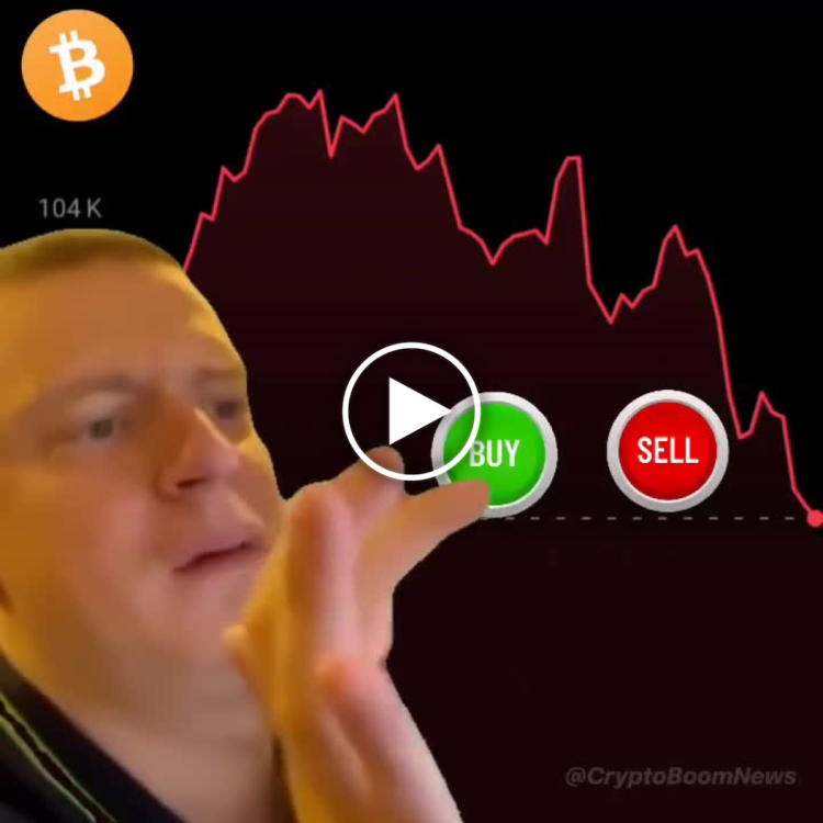 You see "BUY" but that "SELL" button is calling your name as BTC nosedives. Clapping hands, screaming wallet. #crypto #bitcoin.