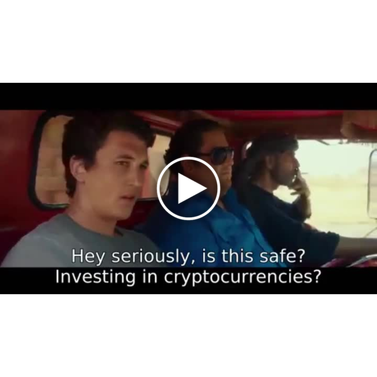 You when your friends say “Hey seriously, is this safe? Investing in cryptocurrencies?” 🚗😂 #crypto #investing #meme.