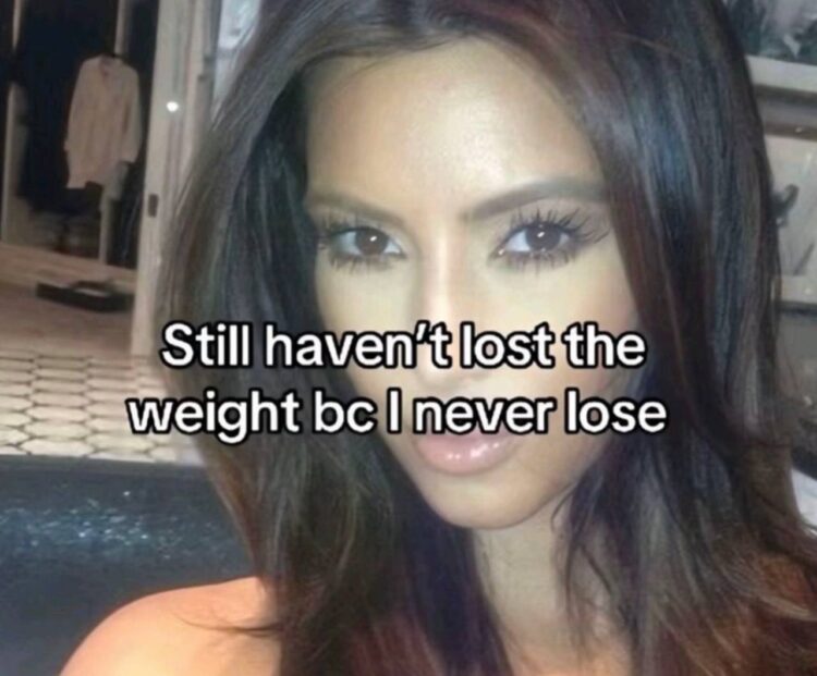 Still haven't lost the weight bc I never lose. When your determination outweighs your scale! #NeverLose #WinEveryday.