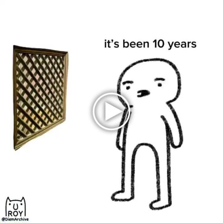 When you realize it’s been 10 years staring at the same window. it’s been 10 years. #timeflies #existential #help.
