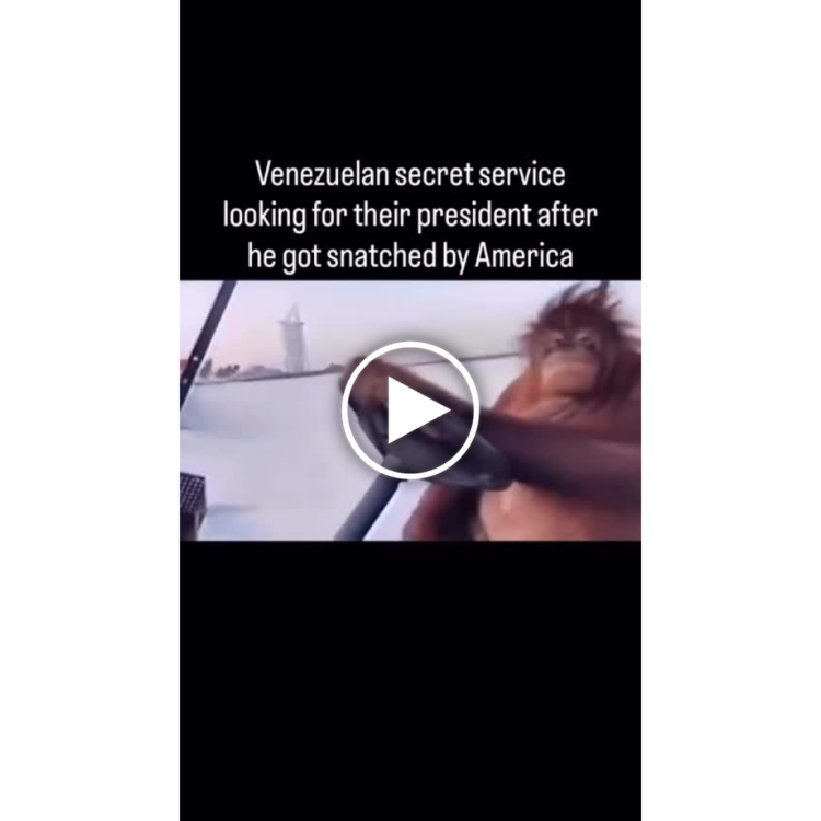 You ever lose your president and gotta send the Venezuelan secret service on a rescue mission? "Venezuelan secret service looking for their president after he got snatched by America." #chaos.