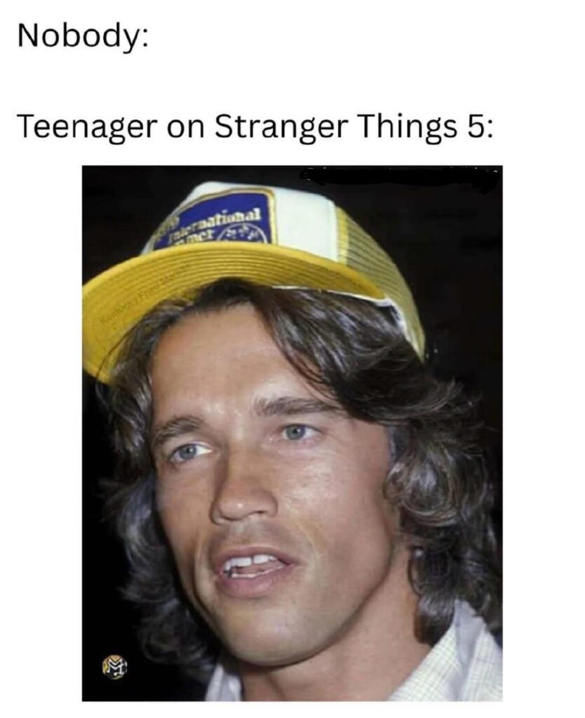 Nobody: Teenager on Stranger Things 5: You ever seen a “teen” with a mortgage? 😂 #StrangerThings #AgingLikeFineWine.